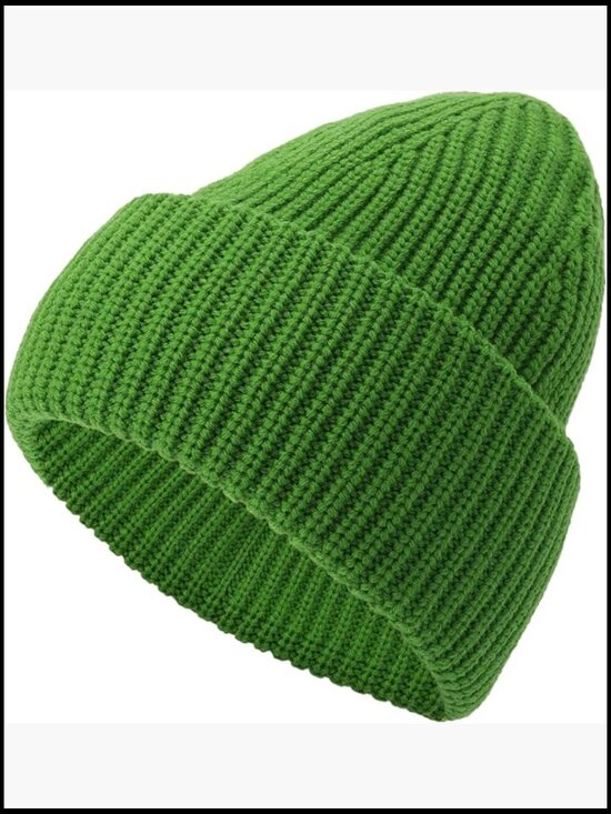 Wool Cuff Beanie Hat - Lightweight & Packable Fall Accessory main image 4